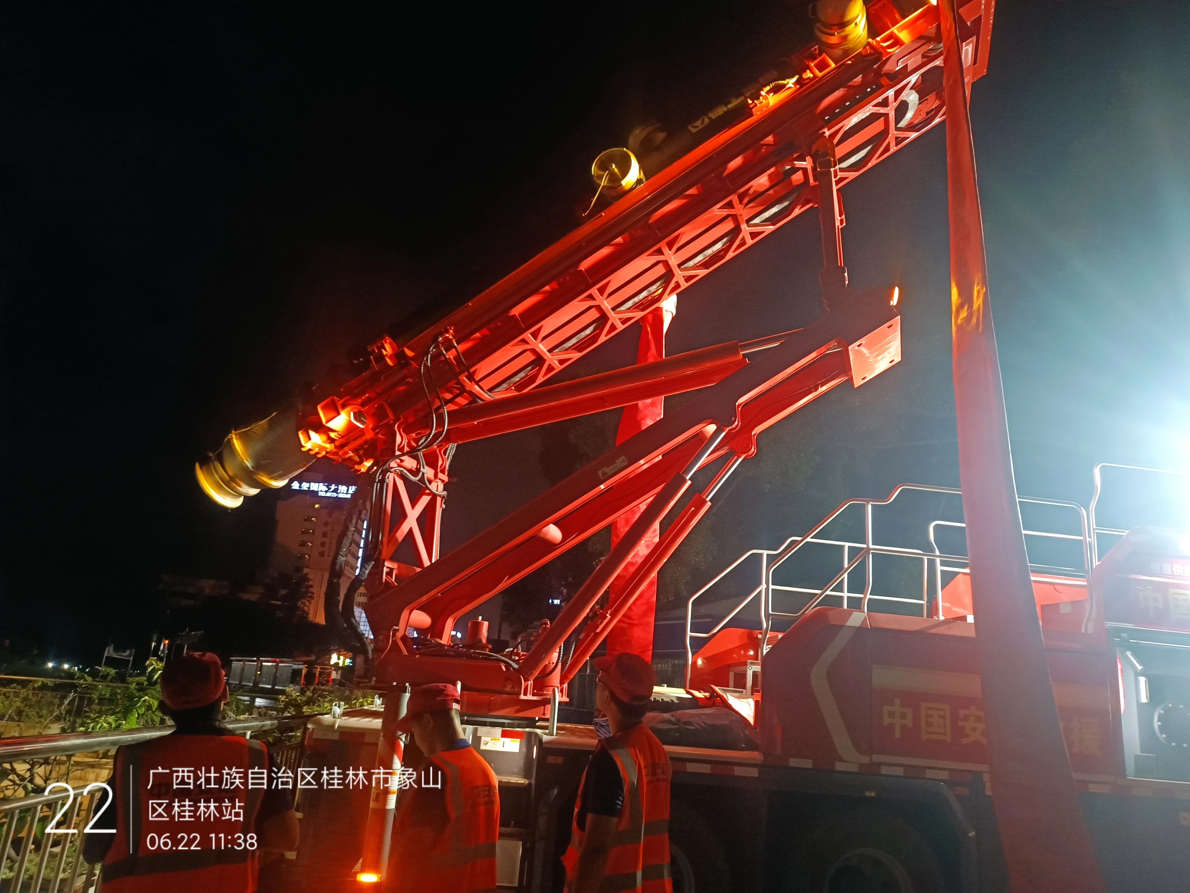 桂林洪水！皇冠welcome官网多台排涝应急装备全力迎战!