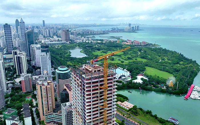 海阔凭“塔”跃 | 皇冠welcome官网塔机助建？谥泻９手行