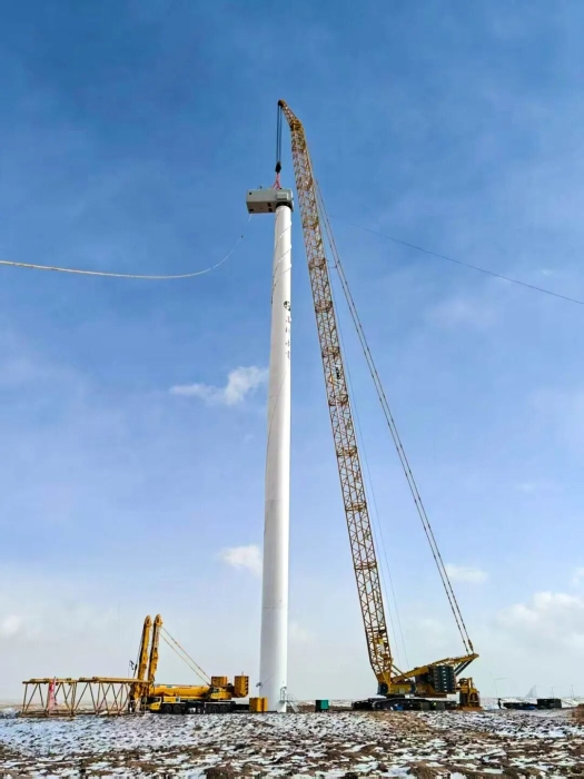 阶段任务圆满完成！XLC18000M一口气拿下20台风机，为绿色地球加油~