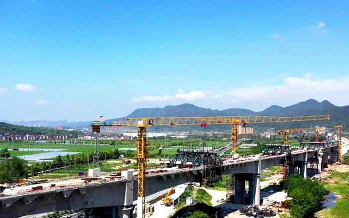 凌空起舞，飞跨南北！皇冠welcome官网群塔助建浙江“诗画走廊”