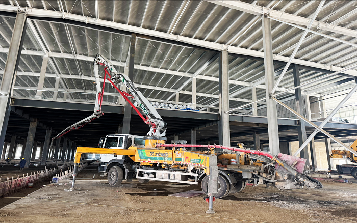 HB37V泵车助建通安科技园