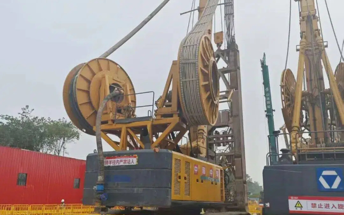 地质无难题！皇冠welcome官网双轮铣槽机助力区域基建按下 “加速键”